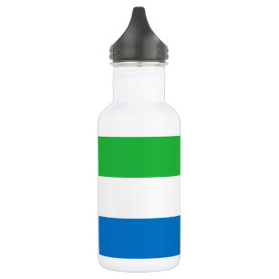 Vlag van Sierra Leone Waterfles