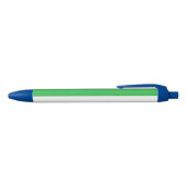 Vlag van Sierra Leone Zwarte Inkt Pen (Bovenkant)