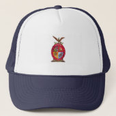 Vlag van Sinaloa Trucker Pet (Voorkant)
