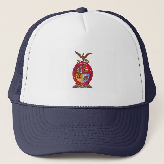 Vlag van Sinaloa Trucker Pet (Voorkant)