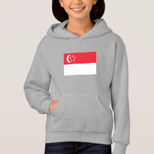 Vlag van Singapore (Voorkant)