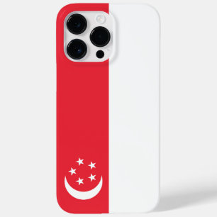 Vlag van Singapore Case-Mate iPhone 14 Pro Max Hoesje