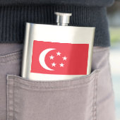 Vlag van Singapore Flacon (Voorbeeld)