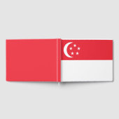 Vlag van Singapore Gastenboek (Volledig)
