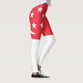 Vlag van Singapore Leggings (Rechts)
