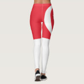 Vlag van Singapore Leggings (Achterkant)