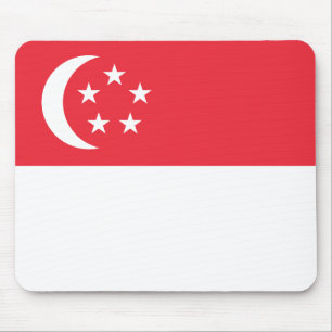 Vlag van Singapore Muismat