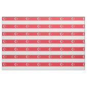 Vlag van Singapore Stof (Fat Quarter)