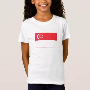Vlag van Singapore T-shirt