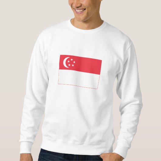 Vlag van Singapore Trui (Voorkant)