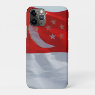 vlag van singaporea iPhone 11 pro hoesje