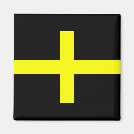 vlag van Sint-David Magneet (Voorkant)