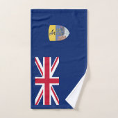 Vlag van Sint-Helena Bad Handdoek (Handdoek)