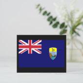Vlag van Sint-Helena Briefkaart (Staand voorkant)