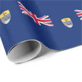 Vlag van Sint-Helena Cadeaupapier (Rol Hoek)