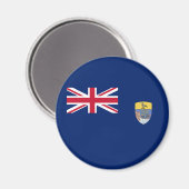 Vlag van Sint-Helena Magneet (Voorkant / Achterkant)