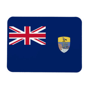 Vlag van Sint-Helena Magneet