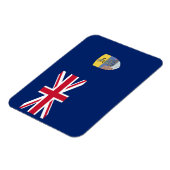 Vlag van Sint-Helena Magneet (Linkerzijde)