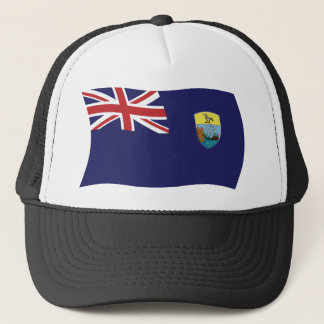 Vlag van Sint-Helena Muts Trucker Pet