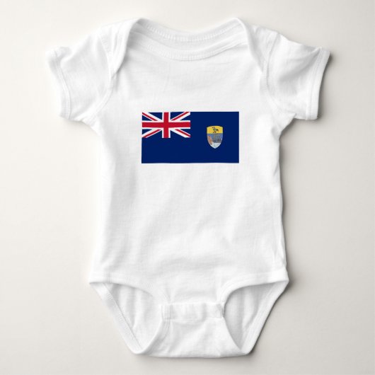 Vlag van Sint-Helena Romper (Voorkant)
