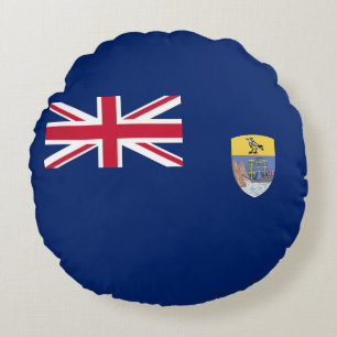 Vlag van Sint-Helena Rond Kussen