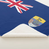 Vlag van Sint-Helena Sherpa Deken (3/4)