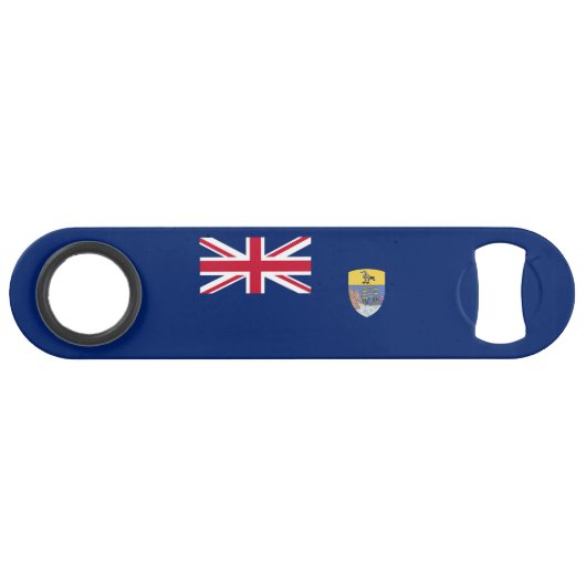 Vlag van Sint-Helena Speed Flessenopener (Voorkant (Horizontaal))
