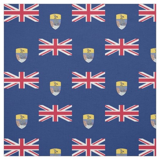 Vlag van Sint-Helena Stof (Swatch)