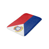vlag van Sint Maarten Badmat (Gekanteld)