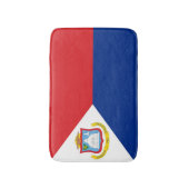 vlag van Sint Maarten Badmat (Voorkant Verticaal)