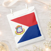 Vlag van Sint Maarten Bedankzakje (Geknipt)