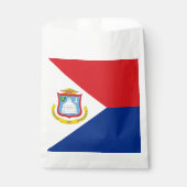 Vlag van Sint Maarten Bedankzakje (Voorkant)