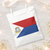 Vlag van Sint Maarten Bedankzakje (Geknipt)