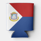 Vlag van Sint Maarten Blikjeskoeler (Voorkant)