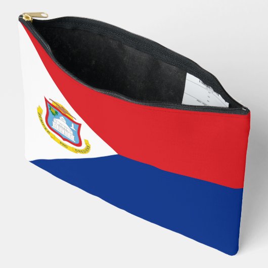 vlag van Sint Maarten Etui (Open)