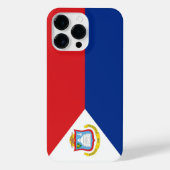 vlag van Sint Maarten iPhone Hoesje (Achterkant)