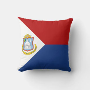 Vlag van Sint-Maarten Kussen