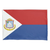 Vlag van Sint Maarten Kussensloop (Voorkant)