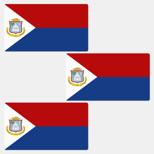 Vlag van Sint-Maarten Labels (Groep)