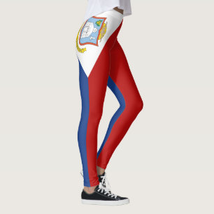 Vlag van Sint-Maarten Leggings