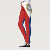 Vlag van Sint-Maarten Leggings (Links)