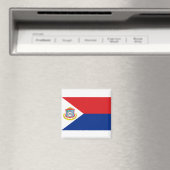 vlag van Sint Maarten Magneet (Insitu (Vaatwasser))