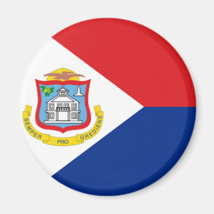 Vlag van Sint Maarten Magneet
