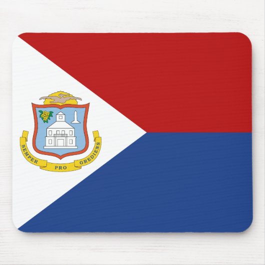Vlag van Sint-Maarten Muismat (Voorkant)