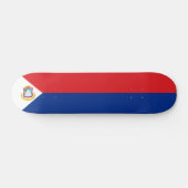 Vlag van Sint Maarten Persoonlijk Skateboard (Horizontaal)
