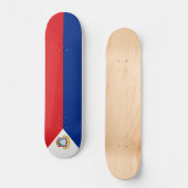 Vlag van Sint Maarten Persoonlijk Skateboard (Voorkant)
