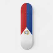 Vlag van Sint-Maarten Persoonlijk Skateboard (Voorkant)