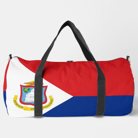 vlag van Sint Maarten Plunjezak (Voorkant)