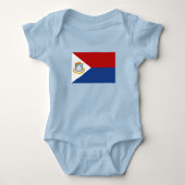 Vlag van Sint Maarten Romper (Voorkant)