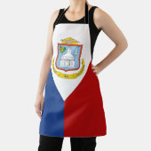 Vlag van Sint-Maarten Schort (Insitu)